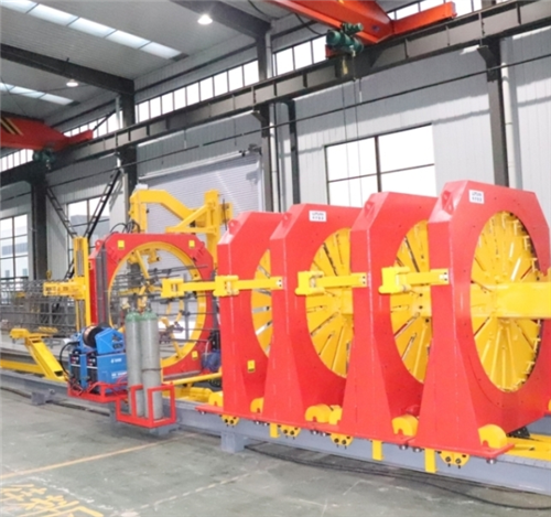 دستگاه جوشکاری رول نوار استیل CNC قابل جمع شدن LYGH-1600T